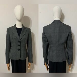 Evan Picone Grey Wool Jacket